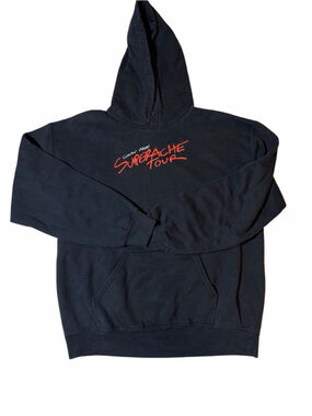 Conan Gray Superache Tour Hoodie Black Graphic Merch 2022 M